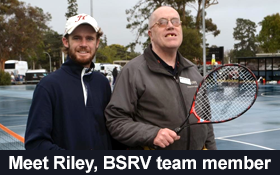 Image of Meet Riley, a valued BSRV team member with a passion for sport.