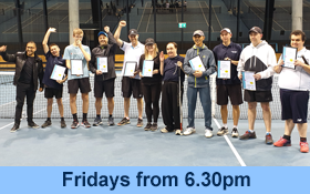 Image of Blind Tennis for Adults at the National Tennis Centre. Join in.