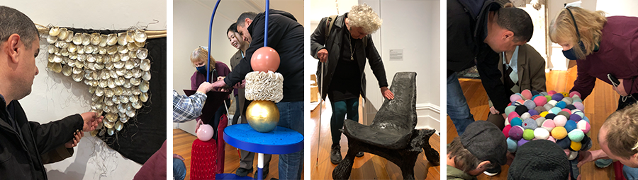 Image of A tactile tour of two art spaces. We Joined In!