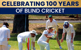 Image of Share your stories and photos to help celebrate 100 years of Blind Cricket.