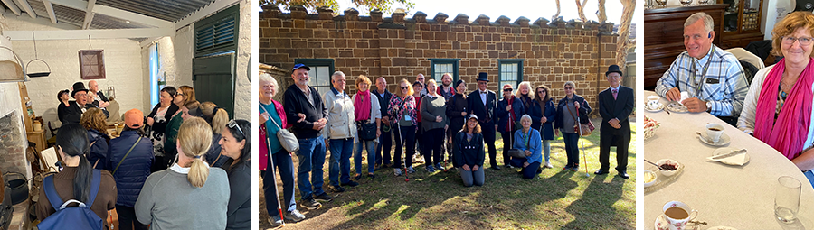 Image of An engaging tour followed by tea and scones.  We Joined In!