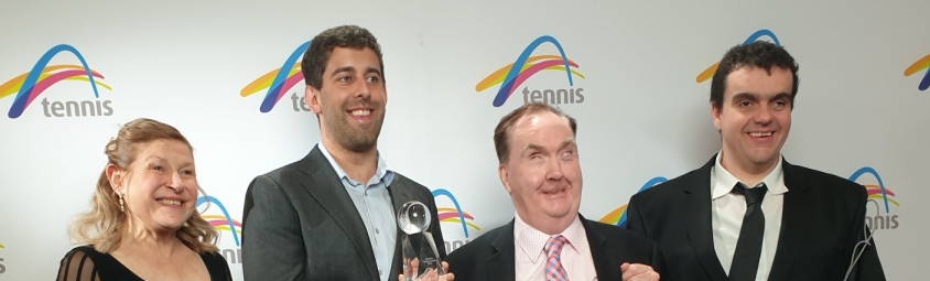 Image of Blind Tennis Program Wins Award