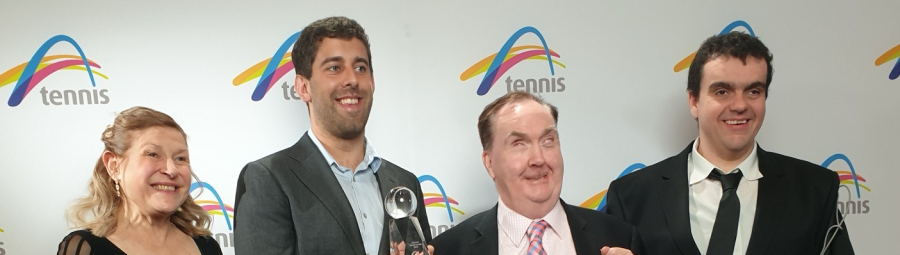 Image of Blind Tennis Program Wins Award