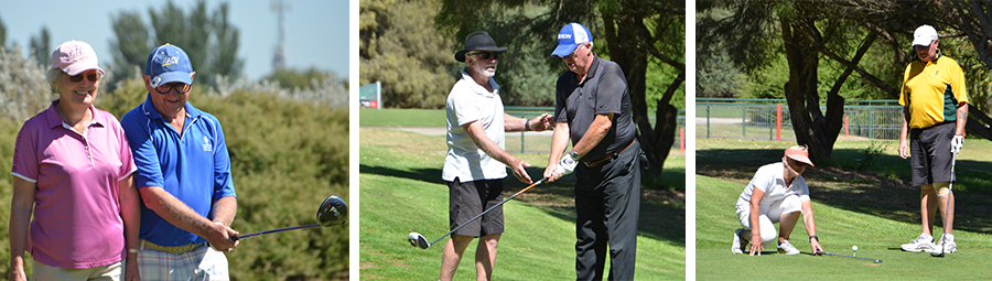 Image of Join us as a Blind Golf caddy. Support someone with vision loss to play golf.