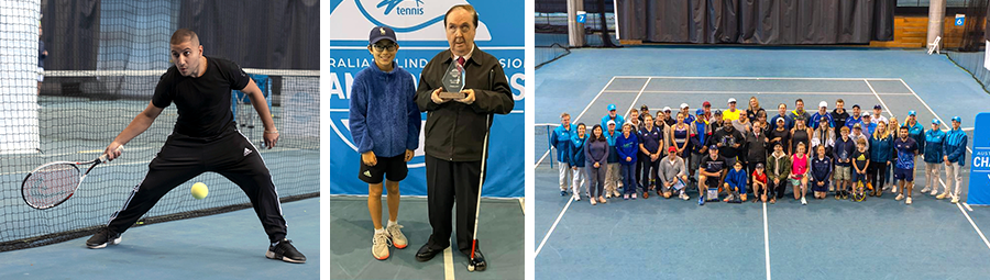 Image of Great action at the 2022 Vic Inaugural Blind & Low Vision Championships.