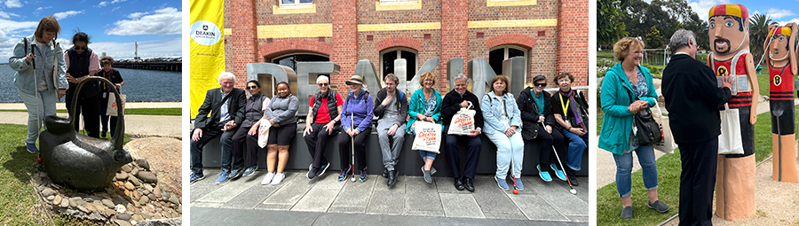 Image of Exploring the delights of Geelong. We joined in!