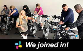 Image of A super introduction to Spin with great music and energy. We joined in!