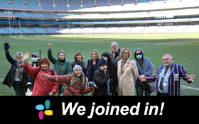 Image of A fascinating tour of a great sporting venue... 'The G'. We joined in!