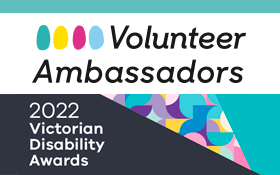 Image of BSRV's Volunteer Ambassadors receive 2 Awards at the Victorian Disability Awards.