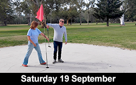 Image of Come and try Blind Golf at the Beechworth Golf Club.