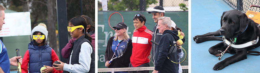 Image of Come and try Blind and Low Vision Tennis in Lara.