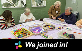 Image of Creativity inspired by special places and the people in our lives. We joined in!