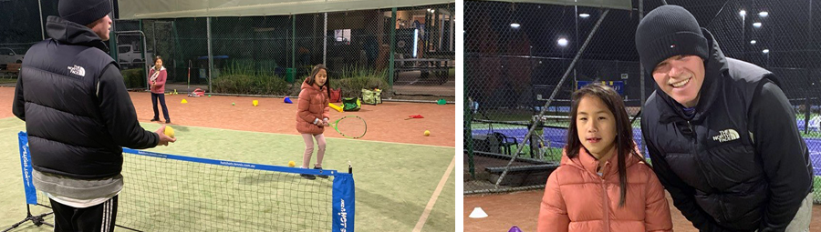 Image of Olivia loves her sport and especially enjoys the challenge of tennis.