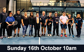 Image of Come and try Blind / Low Vision Tennis at the Lalor Tennis Club. Join in.