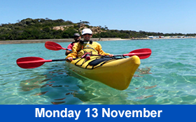 Image of Join us on a kayaking tour and explore Port Phillip Bay.