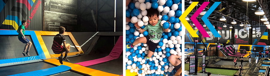 Image of High energy and awesome fun at Bounce. We joined in!