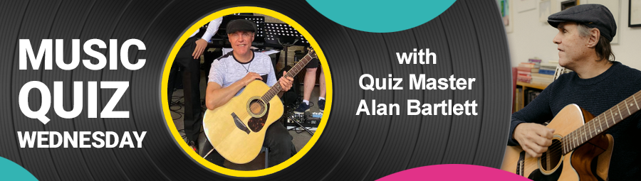 Image of Join us for a fab 1 hour Music Quiz on Wednesdays.