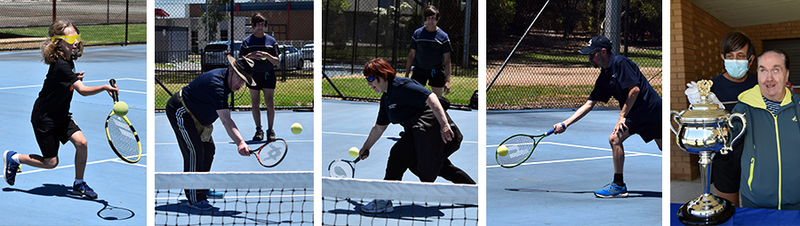 Image of Wangaratta Come and try Blind Tennis Day. We joined in!
