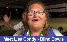 Image of Discover how playing Blind Bowls has been life changing for Lisa Condy.