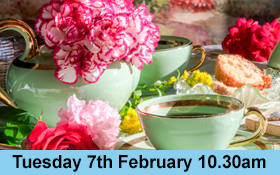 Image of An invitation to all our wonderful volunteers to join us at a special morning tea.