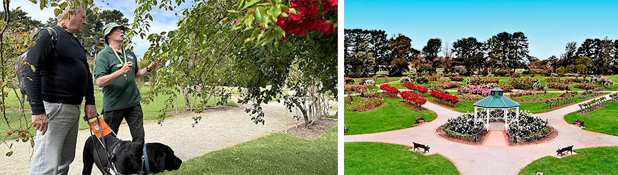 Image of Werribee Park Formal Garden Sensory Park Walk.