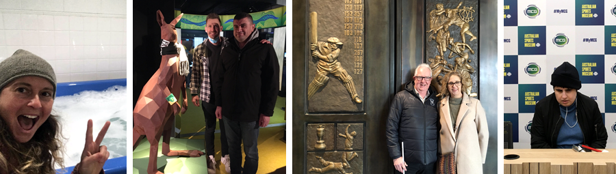 Image of A fascinating tour of a great sporting venue... 'The G'. We joined in!