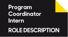 image of podcast Position description: BSRV Program Coordinator Intern.