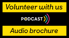image of podcast Volunteering with BSRV - Audio Brochure.