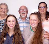 Image of Three generations of volunteers