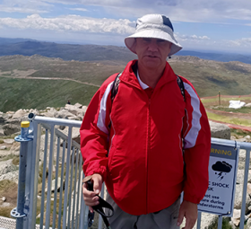 image of No mountain too high: Paul conquers Australia's tallest peak.